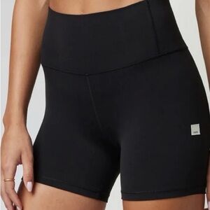 Black Vuori Biker Shorts